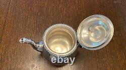 Vintage Five Piece Silverplated Tea Serving Set Gorham Kenwood Coffee Pot