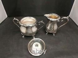 Vintage Gorham Rondo Silverplate Coffee/tea Service 6 Pcs Set Yc2001, 2, 3, 4,8
