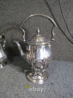 Vintage Gorham Silver 7 PIECE SILVER PLATE TEA SET