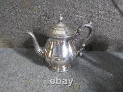 Vintage Gorham Silver 7 PIECE SILVER PLATE TEA SET