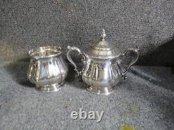 Vintage Gorham Silver 7 PIECE SILVER PLATE TEA SET