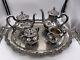 Vintage Reed & Barton Regent 5600 Silver Plate Tea Set With Tray 4 Pieces