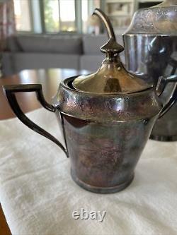 Vintage Rogers silver plate Tea Set 1881-5016