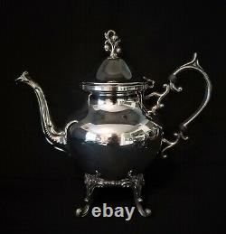 Vintage Silver Plate Coffee Tea Pot Service Set BSC Birmingham Silverplated
