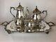 Vintage Silver Plated 5 Piece Tea / Coffee Set