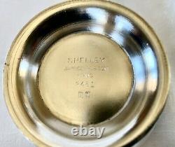 Vintage Silver Plated Tea/Coffee SetPot/Creamer/ Sugar-Wm. Rogers/SHELLEY Pat