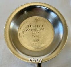 Vintage Silver Plated Tea/Coffee SetPot/Creamer/ Sugar-Wm. Rogers/SHELLEY Pat