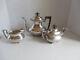 Vintage Silverplate Tea Pot Coffee 3 Piece Set Reed & Barton 5100