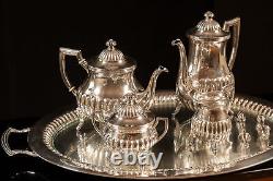 Vintage Sterling Silver Tea Service Set