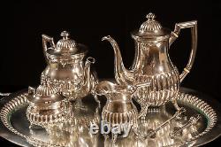 Vintage Sterling Silver Tea Service Set