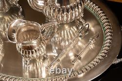 Vintage Sterling Silver Tea Service Set