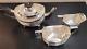 Vintage Sterling Tea Set Sterling Silver English Tea Set 3 Pieces