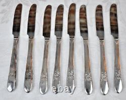 Vintage WM Rogers Silverplate 82 Piece Beloved Pattern Silverware Lot Set