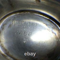 Vintage Wallace 4 Piece Silverplate Coffee Tea Set Pot Tray Sugar Creamer