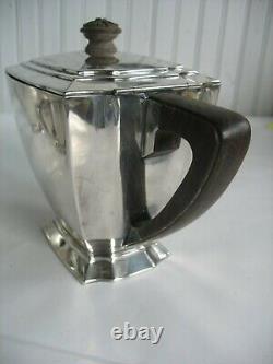 Vtg 4 pc ROGERS BROTHERS Legacy Silverplate ART DECO Tea Service Set c1929