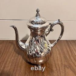 WMF Germany Silverplate Tea/Coffee Set 5 Piece Collection Elegant Antique Rare