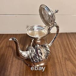 WMF Germany Silverplate Tea/Coffee Set 5 Piece Collection Elegant Antique Rare