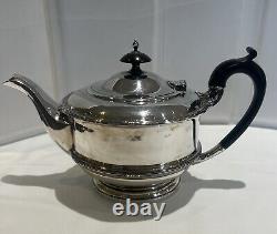 Walker And Hall Sterling Silver Tea Set, 3 Piece, 1930
