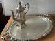 Wallace Silver Plate Baroque Tea Service & Tray Set (23 In)