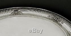 Watson Co. Sterling Tea Set Tray c1920 NAVARRE HAND DECORATED