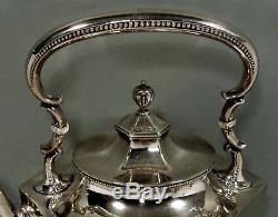 Whiting Sterling Silver Tea Kettle & Stand TEA SET c1910