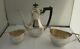 Whiting Three (3) Piece Sterling Silver Batchlor Tea Set Circa 1890's