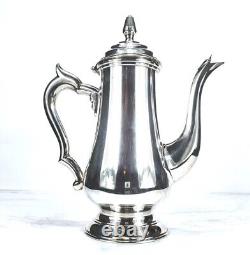 William Adam Coffee Tea Silver Full Service Set Tray Pot Pitcher Creamer Vintage