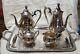 Wm Rodgers & Sons- Six (6) Piece Silver Plate Tea And Coffee Service With Tray
