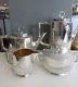 Wollenweber Stamped 0.800 Silver Tea Set Of (4) Germany Art Deco Style 45.75 Ozt