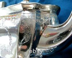 1900's Canadian Sterling Silver Tea Set George III Style 923gr. Roden Bro. Ltd