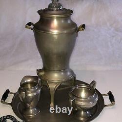 1924 Silver Tea Set Universal Landers Fary & Clark Coffee/tea Percolator USA