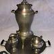 1924 Silver Tea Set Universal Landers Fary & Clark Coffee/tea Percolator Usa