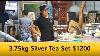 3 75kg Silver Tea Set 1200 Deal