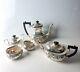 5pc Kaysons Sheffield Silverplate Epns Tea Set Café Tea Cream Sugar Waste Bowl