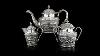 Antique 20thc Indian Karachi Cutch Solid Silver Tea Set J Manikrai C 1900