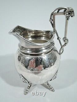 Balle, Noir / Wendt Tea Set Antique Esthétique American Sterling Silver