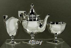 Baltimore Silversmiths Sterling Tea Set C1905 Federal