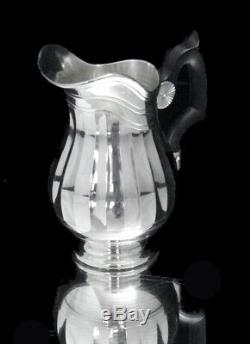 Christofle (cardeilhac) Louis XV Français Antique 950 Argent Sterling Tea Set 1890