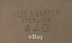 Diamond By Reed & Barton Ensemble De Thé En Argent Sterling 4pc # 440 Avec Plateau (# 1855)
