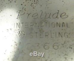 Ensemble De Thé Et Café Avec Sterling Vintage, 5 Pièces Vintage Prelude-plain International