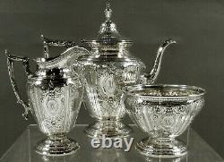 Ensemble De Thé Gorham Sterling 1919 Maintenon