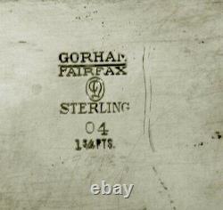 Ensemble De Thé Gorham Sterling C1940 Fairfax
