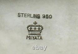 Ensemble De Thé Sterling Japonais C1930 Miyata