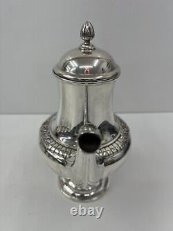 Ensemble de thé Kingsbury Silver Company 5 pièces 5901 5905 2 théières Crémier Sucre