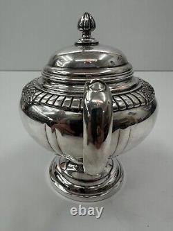 Ensemble de thé Kingsbury Silver Company 5 pièces 5901 5905 2 théières Crémier Sucre