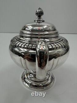 Ensemble de thé en argent de la compagnie Kingsbury, 5 pièces, 5901 5905 2 pots à crème sucre