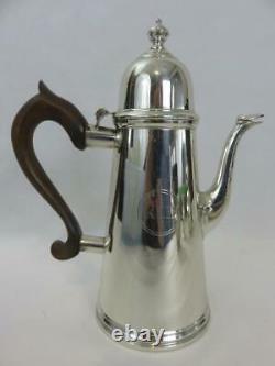 Ensko New York Sterling Silver 4pc Tea Set Théière Pot De Café Creamer Sugar Bowl