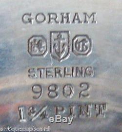 Étrusque De Gorham Service À Thé En Argent Sterling Avec Bouilloire 5pc (# 0368)