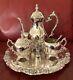Fabuleux Antiquités Ensemble De 6 Victorians Fb Rogers Tea Set Argent Assiette 1883