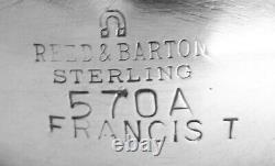 Francis I De Reed & Barton Argent Sterling 5-pc Tea & Coffee Set, Pas De Mono